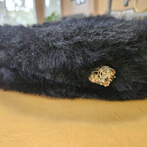 Vintage faux fur hat
